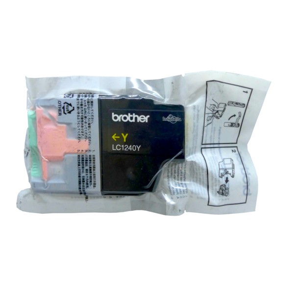 Original Brother Tinten Patrone LC-1240 gelb für MFC 5910 6910 Blister