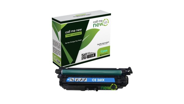 61387_Callmenew_Toner_für_HP_CE261X_cyan_Color_LaserJet_CP_4500_4520_4525_CM_4500_4540