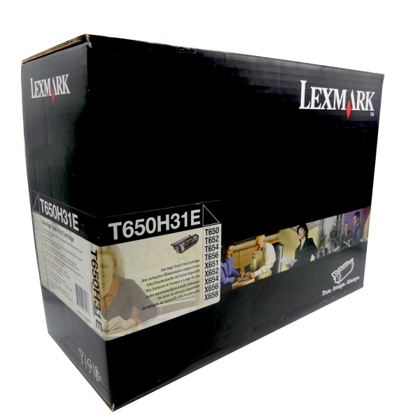 26257_Original_Lexmark_Toner_T650H31E_schwarz_für_T650_T652_T654_T656_B-Ware