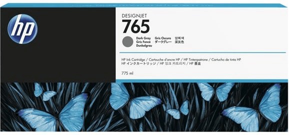 54053_Original_HP_Tinte_Patrone_765_F9J54A_dunkel_grau_für_DesignJet_T_7200_AG