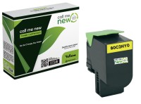 Callmenew Toner kompatibel mit Lexmark Toner 802HY 80C2HY0 gelb für CX410 CX510