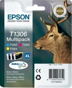 Original Epson Tinte Patrone T1306 für WorkForce WF 840 3010 3510 7015 7511 7515