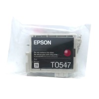 Original Epson Tinten Patrone T0547 rot für Stylus Photo 1800 800 Blister