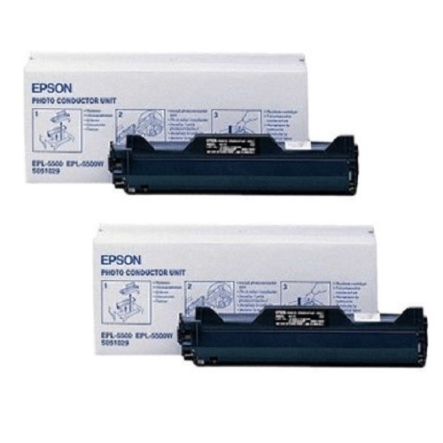 2x Original Epson Trommel C13S051029 für EPL 5500 B-Ware