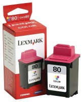 Original Lexmark Tintendruckkopfpatrone 80 farbig für Color 45 N