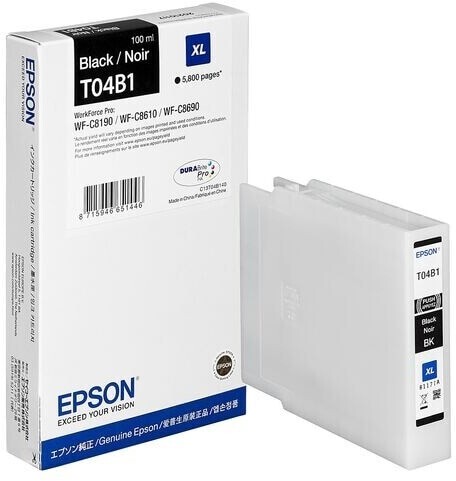 63091_Original_Epson_Tinte_Patrone_T04B1_XL_schwarz_für_WorkForce_Pro_WF-C_8190_8610_8690