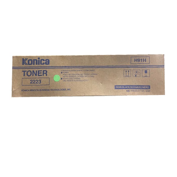 23800_Original_Konica_Minolta_Toner_003K_30354_schwarz_für_2223_Neutrale_Schachtel