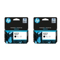 2x Original HP 937 Tinte Patrone schwarz 4S6W5NE OfficeJet Pro 9110b 9120b 9130b AG 2x Original HP 937 Tinte Patrone schwarz 4S6W5NE OfficeJet Pro 9110b 9120b 9130b AG