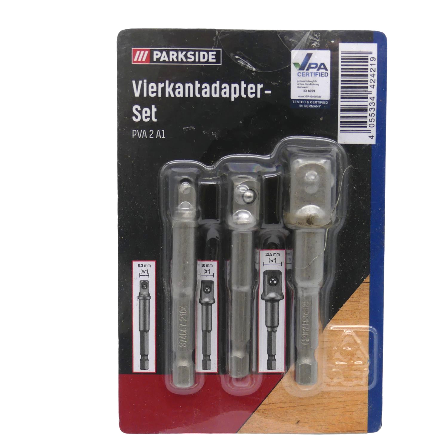 PARKSIDE Vierkantadapter-Set PVA 2 A1 für gängige Steckschlüssel und  Bohrschrauber | Werkzeug | Haus & Garten | Aktionen | Alles für Ihren  Drucker - Druckerpatronen günstig kaufen!