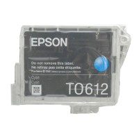 Original Epson Tinten Patrone T0612 cyan für Stylus 68 88 3800 4200 4800 4850 Blister