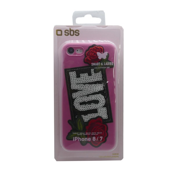 46979_SBS_Handyhülle_Cover_Patch_Lover_Apple_iPhone_8/7_Rosa