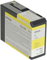 Original Epson Tinte Patrone T5804 gelb für Stylus Pro 3800 3880 Blister